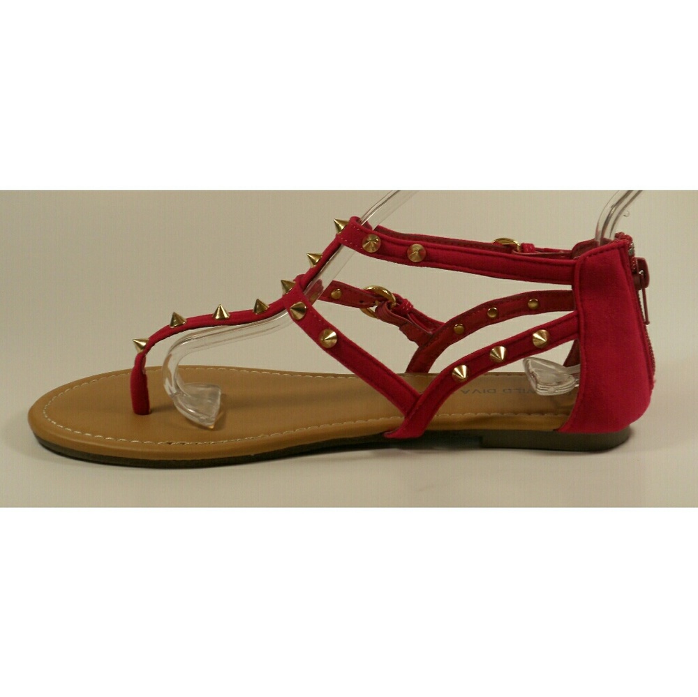 HOT PINK SANDALS - Picture 3 of 4